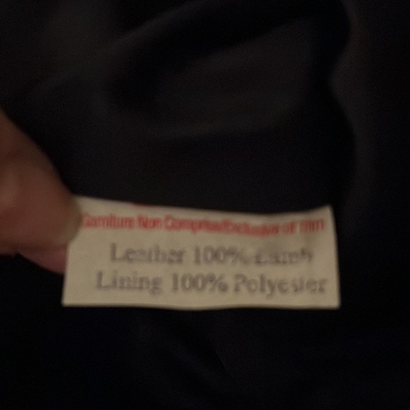 Real leather pants, size 8 (probably closer to a six) - Picture 9 of 9